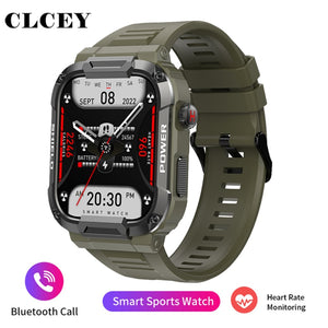 New Bluetooth call Smart Watch Men IP68 5ATM Waterproof Outdoor Sports Fitness Tracker Health Monitor Smartwatch for Android IOS