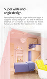 Zigbee 2 in 1 Mini PIR Motion Human Body Sensor Detector Security Alarm Brightness Luminance Detection Lux Meter Tuya Smart Life