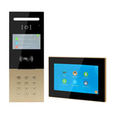 Tuya Smart Home APP WiFi Video Doorbell Camera Visual Intercom 1080P 2W CMOS Door Access Max 240 Monitors for Apartment Building