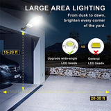 1000W LED Solar Lights Outdoor Garden Street Light With Motion Sensor and Remote Control Waterproof Wall Light for Garage