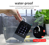 TTLOCK QR Code Access Control Reader 13.56Mhz Rfid IP67 Waterproof Keypad QRcode Scanner K3Q +G2 Hub Work with Alexa Google Home