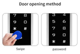 Mini 125Khz RFID Keypad Touch Access Control System WG26 Access Controller Keyboard for Home Security Sytem