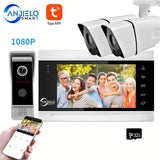 7&quot; Video Intercoms For Home WIFI Wireless Video Door Bell Tuya Smart Outdoor Wired Doorbell Camera Intercoms For The Apartment