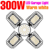 LED Garage Lamp 220V Floodlight E27 Light Bulb 200W 300W 400W Industrial Lighting Folding Warehouse Lampara Gym Ceiling Light