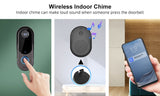Smart Home Security doorbell camera WiFi Video Intercom Door bell Camera Outdoor Wireless WiFi Doorbell 2-Way Audio Night Vision