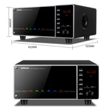 New 100W High-power Home TV Living Room KTV Bluetooth Speaker Surround Sound Subwoofer Speaker 5.1 Home Theater System Audio Set