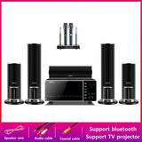 New 100W High-power Home TV Living Room KTV Bluetooth Speaker Surround Sound Subwoofer Speaker 5.1 Home Theater System Audio Set