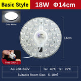 Led Panel Light 220V Round Ring Circle Led Light Board Panel 12W 18W 24W 36W 72W For Ceiling Light Replacement Led Module Lamps
