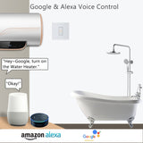 Zigbee Smart Boiler Switch 20A Relay Circuit Breaker for High Power Electric Boiler Water Heater Works with Alexa Google Home