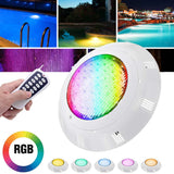48W IP68 Waterproof LED Swimming Pool Lights Wall-Mounted Underwater Light AC12V Color Changing RGB Lamp with Remote Control