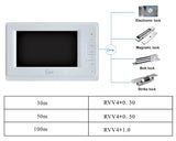 Video Intercoms Multi Apartment Door Entry Residential Intercom Rfid Doorbell Camera Electronic Doormanm 2/3/4/6/8 Units 7inch