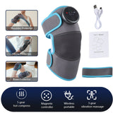 Electric Shoulder Massager Heating Vibration Massage Support Belt Knee Arthritis Pain Relief Thermal Physiotherapy Brace