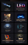 Projector MINI Home Theater Cinema 3D LED Beamer Wired Wireless Sync Smart Phone Support Full HD 1080P Video