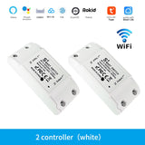 Tuya WiFi Smart Switch APP Wireless Controller Universal Breaker Timer Smart Life Work with LED Light Switch Alexa Accessories