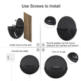Wall Mount Bracket Practical Convenient Bracket For Google Nest Mini Speaker Holder Set Hanger Portable Player Accessories