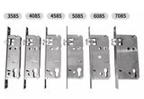 Double sides Euro 85mm mortise Waterproof Fingerprint tuya wifi card Pincode Smart digtial Door Lock for Aluminum/Sliding Door