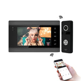 JeaTone WiFi Video Intercom Smart Tuya App Video Doorbell for Multi-Apartments with Remote Control Intercom in Private House