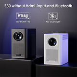 Android 7.1 Mini Projector Full HD 1080P S30 MINI Projectors Android Wifi Projector 2GB 16GB Projector Portable Projectors