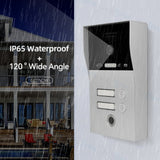 JeaTone 1.0MP Fingerprint IP SIP Doorbell Doorphone Call Panel for 1/2/3 Floors with IC Cards, Night Vision, Waterproof Function
