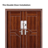 Electronic Mortise Locks Smart Electric Drop Bolt Lock DC12V with Adjustable Time Delay Fail Safe Mode for Access Control