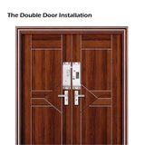Electronic Mortise Locks Smart Electric Drop Bolt Lock DC12V with Adjustable Time Delay Fail Safe Mode for Access Control