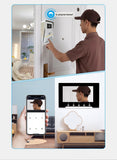 Homefong 1080P Wifi Smart  Wireless Video Intercom  Door Phone  Doorbell Camera Call Transfer Unlock Record Motion Detection