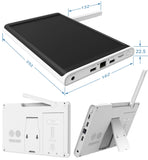 3MP WiFi Home Security Kit 10.1&quot;Monitor NVR Kit Wireless PTZ Security Camera System 2Way Audio CCTV Surveillance Cameras Set HDD
