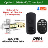 Digital Deadbolt Lock Tuya Bluetooth Smart Keyless APP Password Unlock Support Remote Temporary Code Easy Replacement