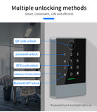 TTLOCK QR Code Access Control Reader 13.56Mhz Rfid IP67 Waterproof Keypad QRcode Scanner K3Q +G2 Hub Work with Alexa Google Home