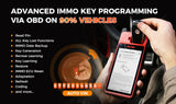 Autel MaxiIM KM100 Key Fob Programmer Immobilizer Tool Key Creation IMMO Learning Chip Read/Write Cloning Frequency Detection