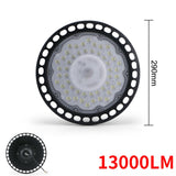 200W High Bay Light UFO 10000LM 13000LM 220V 16000LM IP65 Waterproof Warehouse Garage Light Super Bright Commercial  Lighting