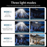 5 Heads 300 LED Solar Lights Outdoor Motion Sensor Waterproof Wide-angle Illumination Foco Solar LED Garden Street Wall Lamp