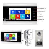 Tuya Smart Home Video Intercoms Wifi Video Door Entry Doorbell with 2/3/4/6/8 Call Panel Buttons Ring Intercom in Private House