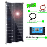 1600w 1000w 600w 450w 300w solar panels 12v battery charger kit photovoltaic panel system for balcony home car boat camper roof