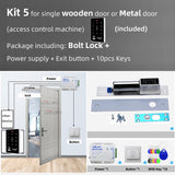 WiFi Door Access Control Keypad IP68 Waterproof RFID Keyboard Controller Reader Touch Door Opener APP Remote Unlock WG26/34