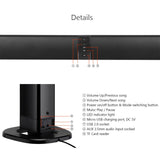Wireless Bluetooth Speaker Home Theater Stereo Surround Multifunctional Subwoofer Support TV/Computer Foldable Split Soundbar