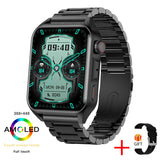 Clcey 2023 New Sports SmartWatch Men&#39;s And Womens AMOLED Screen Bluetooth Call Always Display Time HeartRate Weather SmartWatch