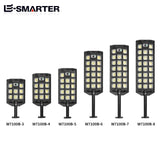Motion Sensor Outdoor Solar Lamp Waterproof Wall LED Lamp with 3 Lighting Mode Solar Powered Lights for Garden Patio