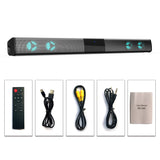 TV Car Sound Bar Wired and Wireless Bluetooth-compatible Home Surround SoundBar for PC Theater TV Computer Speaker