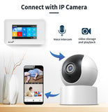 Smart Security Alarms For Home WIFI Wireless Home Alarm APP Remote Control Compatible With Alexa House Alarm Systems