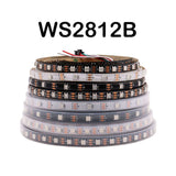 WS2811 WS2812B WS2813 WS2815 5050 RGB Smart LED Strip Individually Addressable IC 30/60/144Pixels/Leds/m Tape Light IP30/65/67