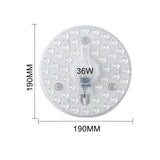 12W 18W 24W 36W 50W 60W LED Ring PANEL Circle Light LED Round Ceiling board circular lamp board AC220V 230V 240V LED light