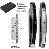 Wifi Tuya APP Face Recognition Smart Door Lock With Camera Video Call Voice Intercom Digital Door Lock Automatic Door Lock