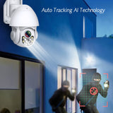 Camera  WiFi 2MP 3MP Video Surveillance Security Camera Outdoor CCTV Wireless 1080P 4X Digital Zoom Motion Detection