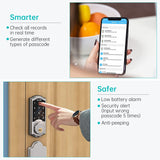 Hornbill Electronic WiFi Smart Door Lock With Gateway Remote Unlock Bluetooth Password Keyless Entry Locks For TTlock Home Safe