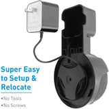 Speaker Wall Mount Holder Stand Hanger for Alexa Echo Dot 3rd Generation Indoor Sound Box With Screwless Cable Management