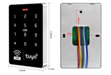 WiFi Door Access Control Keypad IP68 Waterproof RFID Keyboard Controller Reader Touch Door Opener APP Remote Unlock WG26/34