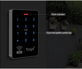 WiFi Door Access Control Keypad IP68 Waterproof RFID Keyboard Controller Reader Touch Door Opener APP Remote Unlock WG26/34