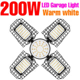LED Garage Lamp 220V Floodlight E27 Light Bulb 200W 300W 400W Industrial Lighting Folding Warehouse Lampara Gym Ceiling Light