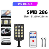 15000LM Solar Street Light Motion Sensor LED Solar Flood Lights Dusk to Dawn Outdoor IP66 Waterproof LED Security Lamp For Yard